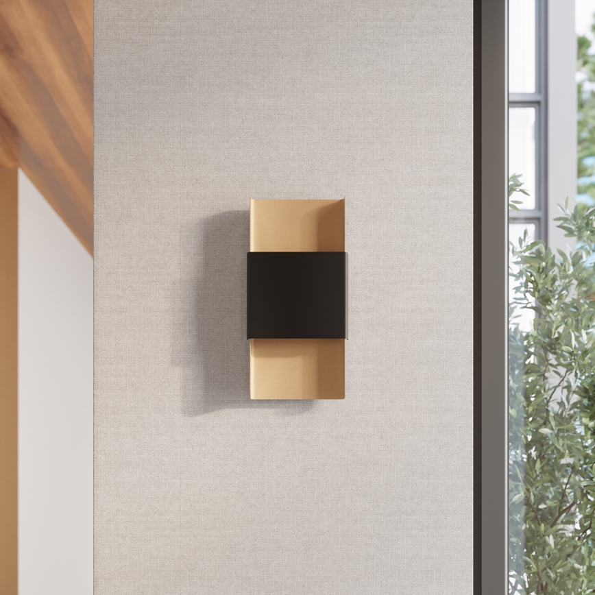 Applique DURLIN 2xG9/8W/230V oro/nero