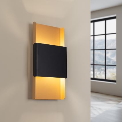 Applique DURLIN 2xG9/8W/230V oro/nero
