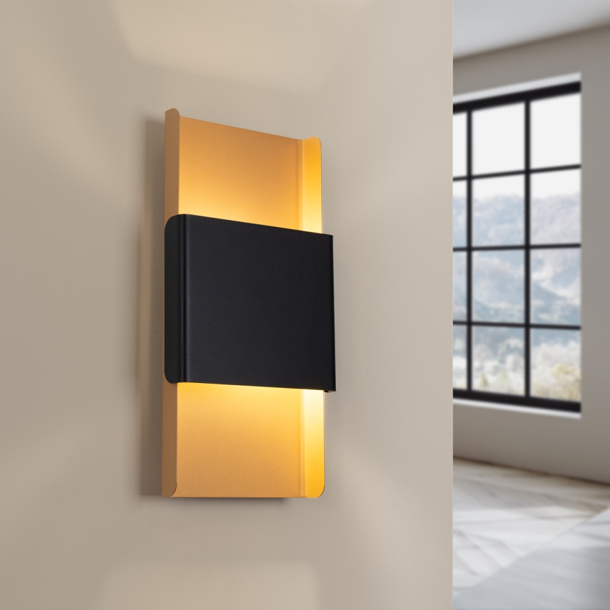 Applique DURLIN 2xG9/8W/230V oro/nero