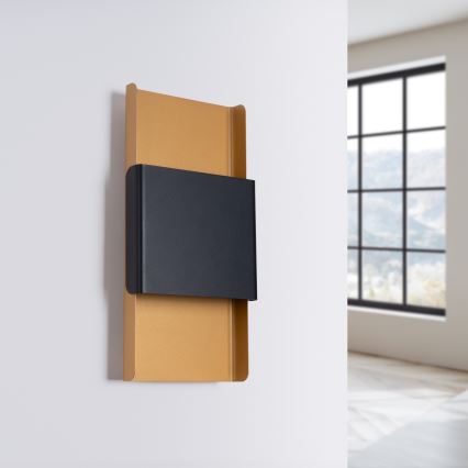 Applique DURLIN 2xG9/8W/230V oro/nero
