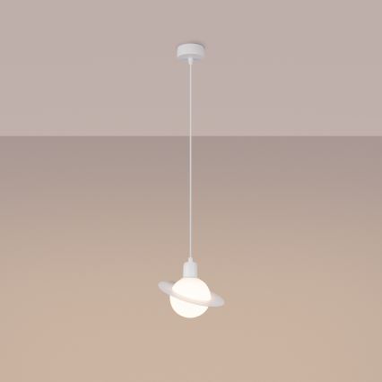 Lampadario a sospensione con filo HYPERION 1xG9/8W/230V bianco