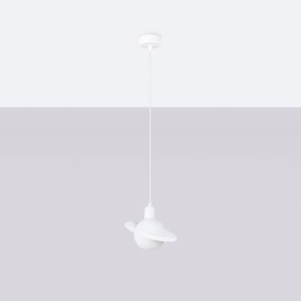 Lampadario a sospensione con filo HYPERION 1xG9/8W/230V bianco