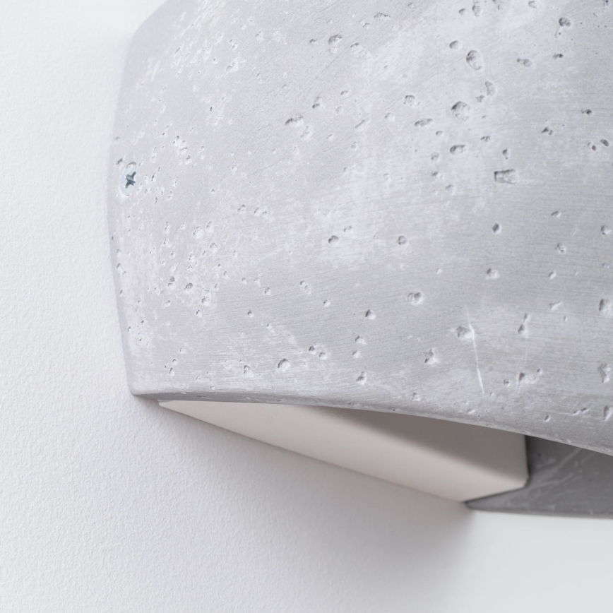 Applique da parete GLOBE 2xG9/8W/230V cemento/grigio