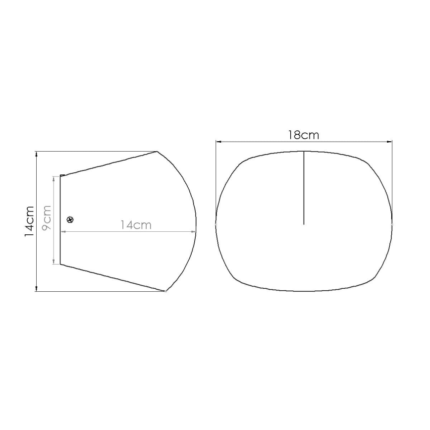 Applique da parete GLOBE 2xG9/8W/230V cemento/grigio