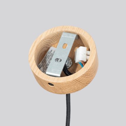 Lampada a sospensione su cavo MAB 1xE27/15W/230V Ø 22 cm cemento/grigio