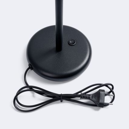 Lampada da tavolo WINX 1xGU10/10W/230V nero/cromo lucido