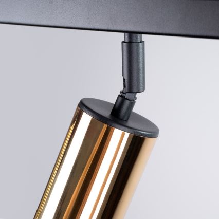 Faretto WINX 3xGU10/10W/230V nero/oro