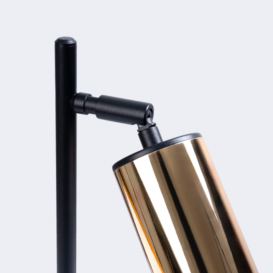 Lampada da tavolo WINX 1xGU10/10W/230V nero/oro