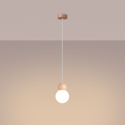 Lampadario a sospensione con filo PEKKA 1xG9/8W/230V bianco