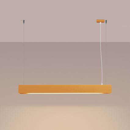 Lampadario LED a sospensione con filo SPARK 1xG13/8,5W/230V oro