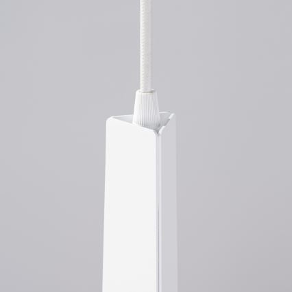 Lampadario a sospensione con filo PRYSM 1xG9/8W/230V bianco