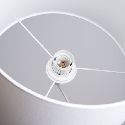 Lampadario a sospensione con filo NOVA 1xE27/15W/230V diametro 30 cm bianco