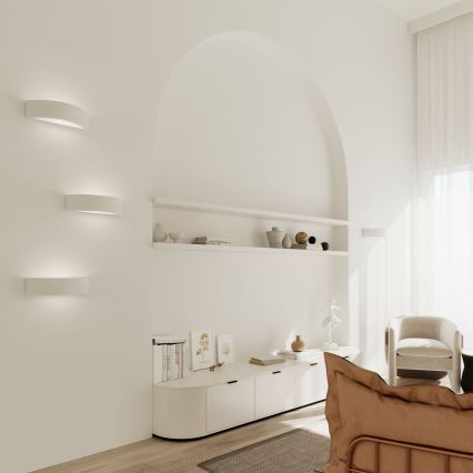 Applique ATENA 1xE27/15W/230V 30 cm bianco