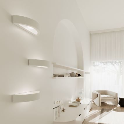 Applique ATENA 1xE27/15W/230V 30 cm bianco