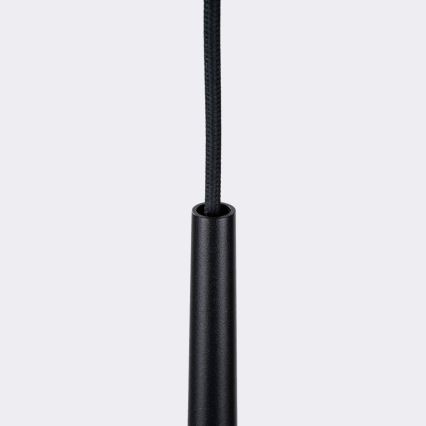 Lampadario a sospensione con filo BLISS 1xG9/8W/230V nero