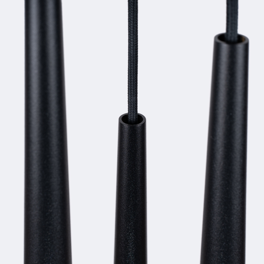 Lampadario a sospensione con filo BLISS 3xG9/8W/230V nero