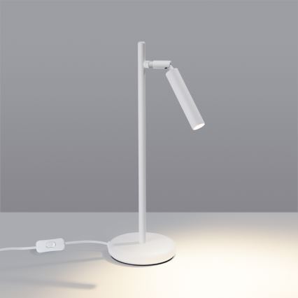 Lampada da tavolo PASTELO 1xG9/8W/230V bianco