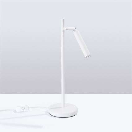 Lampada da tavolo PASTELO 1xG9/8W/230V bianco