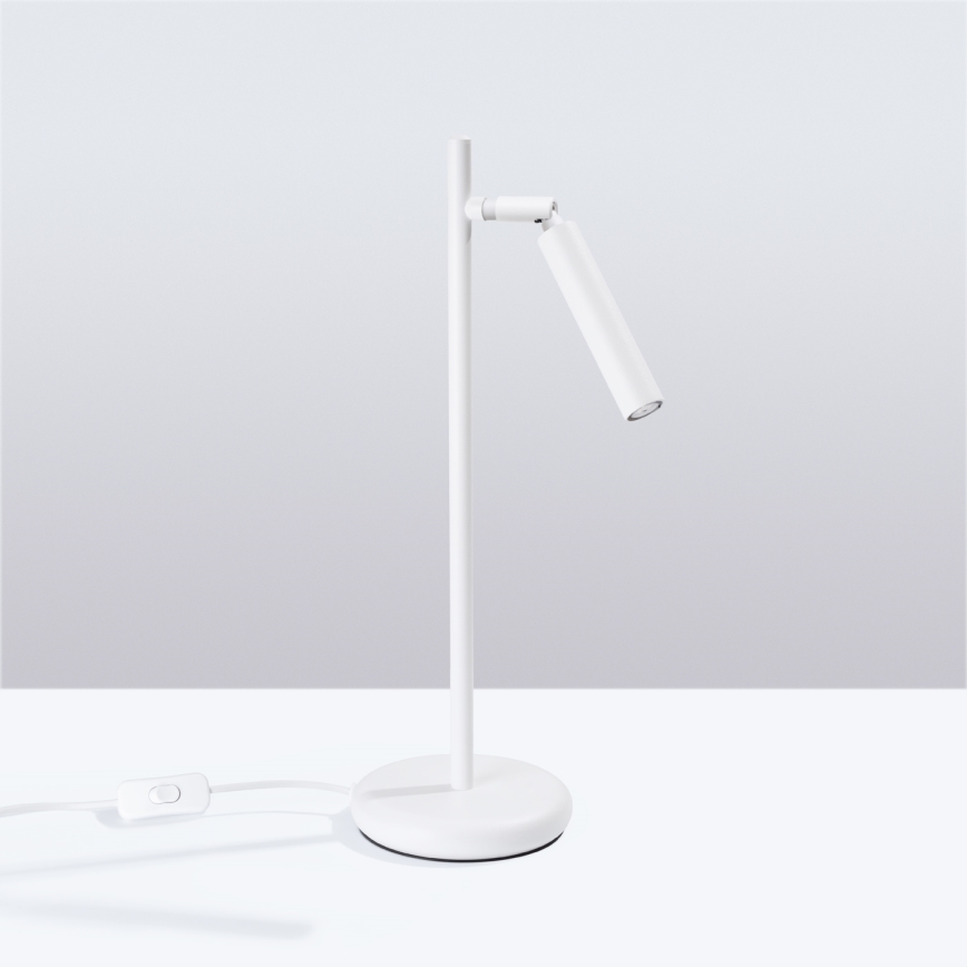 Lampada da tavolo PASTELO 1xG9/8W/230V bianco