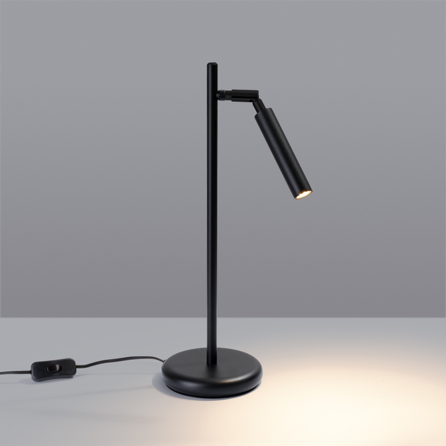 Lampada da tavolo PASTELO 1xG9/8W/230V nero