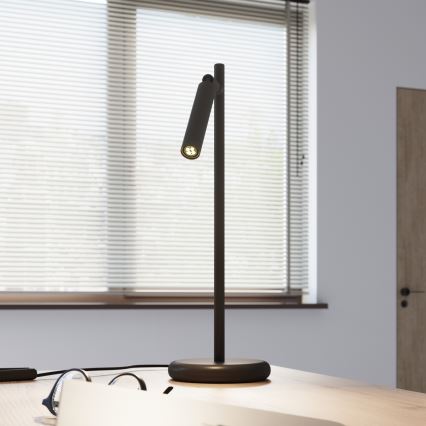 Lampada da tavolo PASTELO 1xG9/8W/230V nero