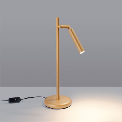Lampada da tavolo PASTELO 1xG9/8W/230V oro