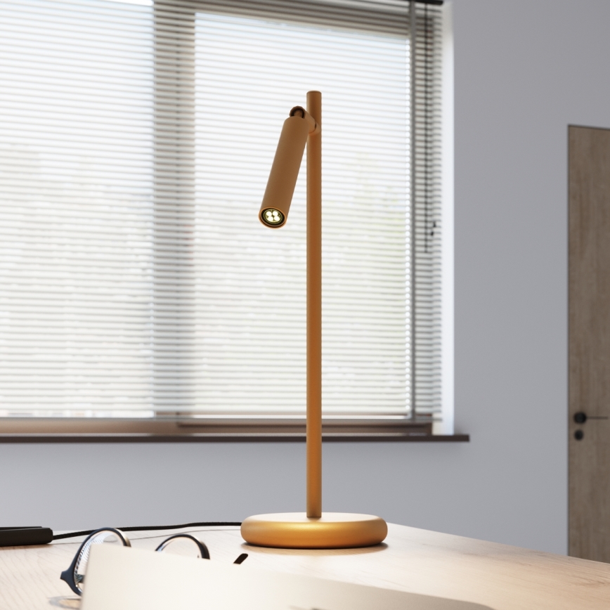 Lampada da tavolo PASTELO 1xG9/8W/230V oro
