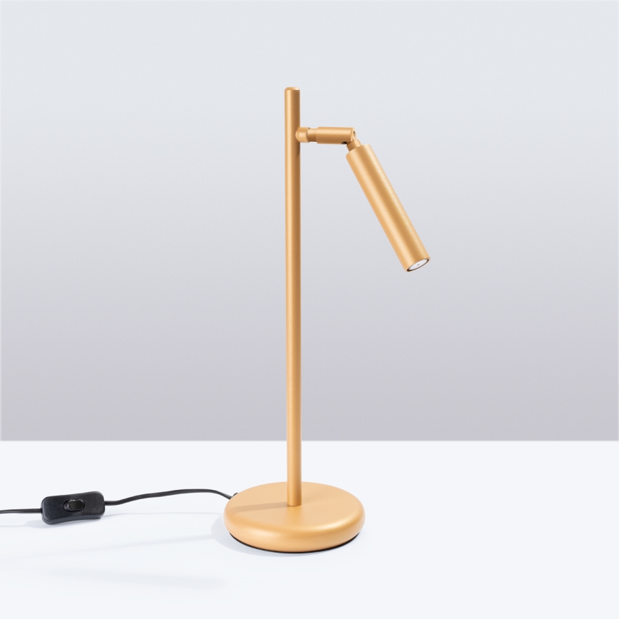 Lampada da tavolo PASTELO 1xG9/8W/230V oro