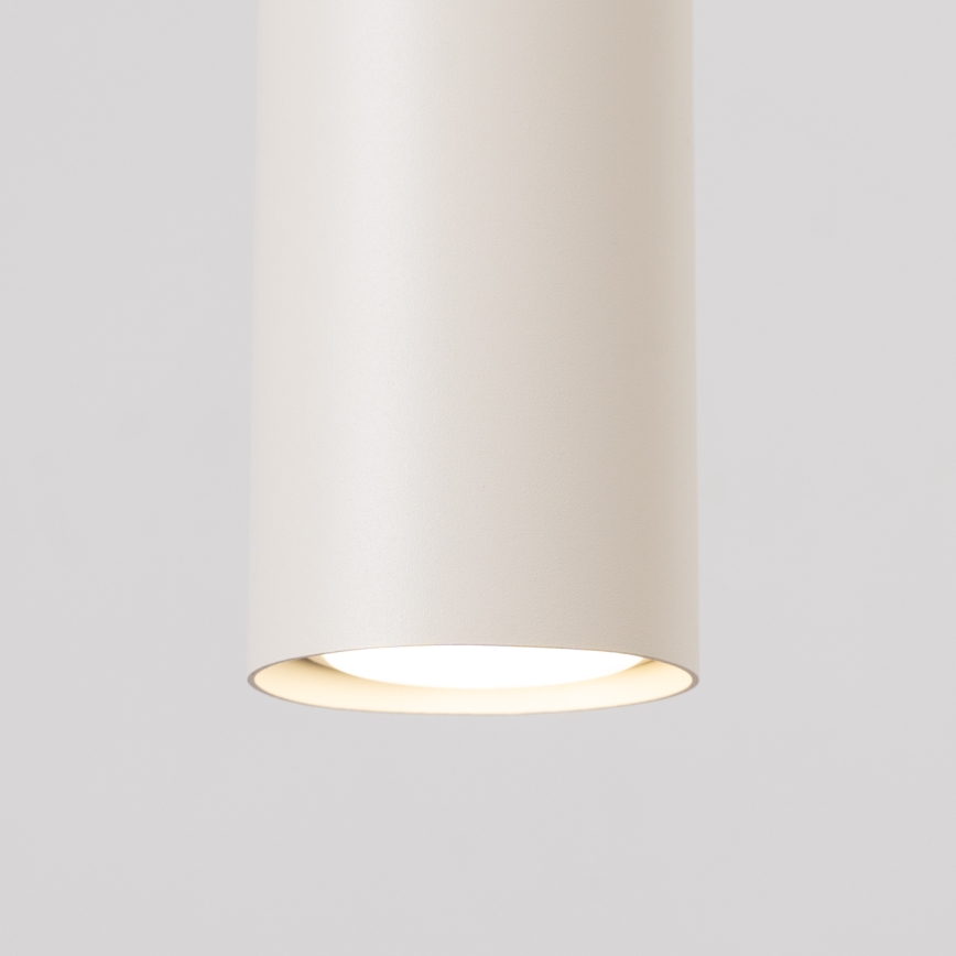 Lampadario a sospensione con filo LAGOS 1xGU10/10W/230V color crema