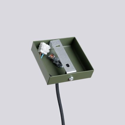 Lampadario a sospensione con filo LAGOS 1xGU10/10W/230V verde