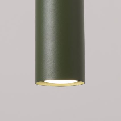 Lampadario a sospensione con filo LAGOS 2xGU10/10W/230V verde