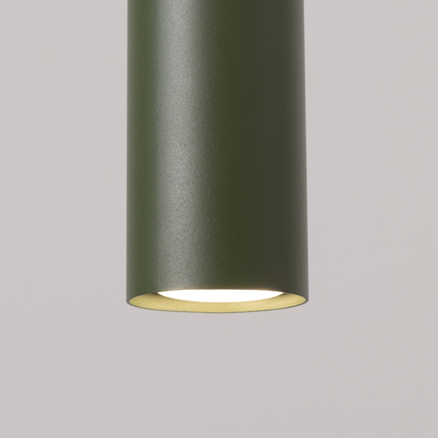 Lampadario a sospensione con filo LAGOS 2xGU10/10W/230V verde