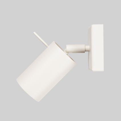 Faretto da parete RING 1xGU10/10W/230V color crema