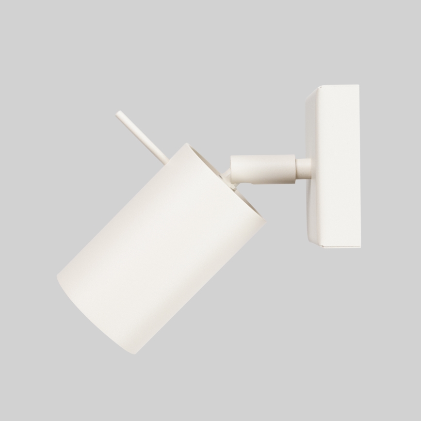 Faretto da parete RING 1xGU10/10W/230V color crema