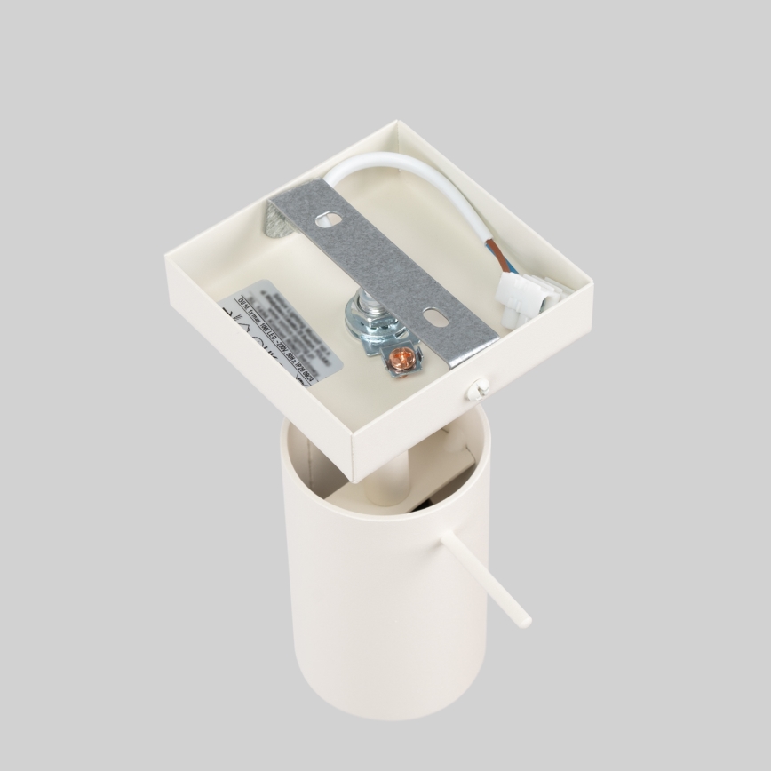 Faretto da parete RING 1xGU10/10W/230V color crema