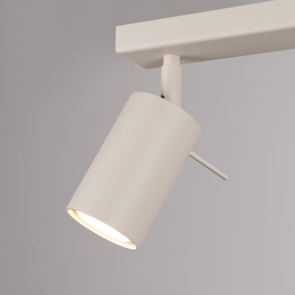 Faretto RING 2xGU10/10W/230V color crema