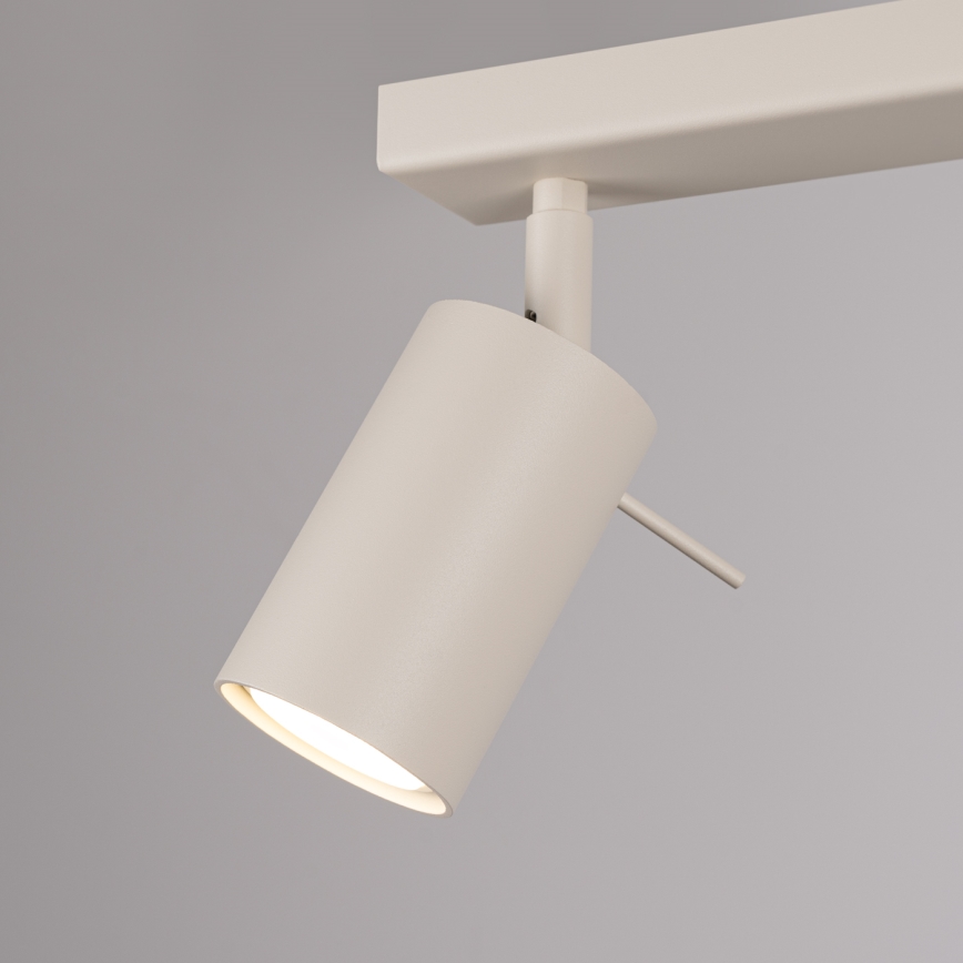 Faretto RING 2xGU10/10W/230V color crema