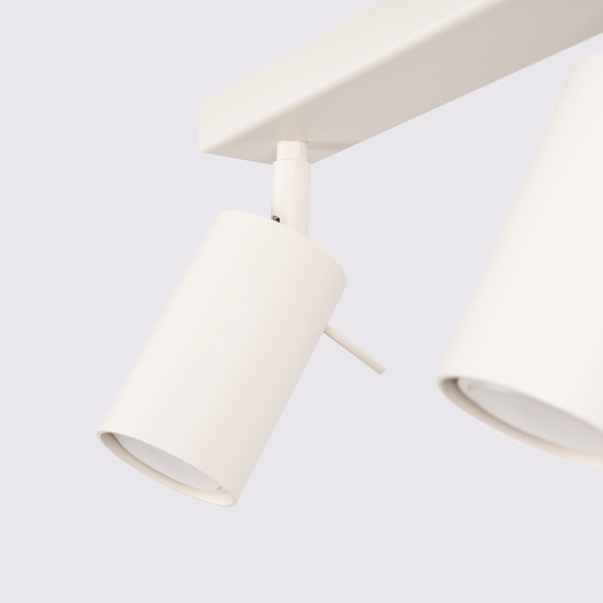 Faretto RING 2xGU10/10W/230V color crema