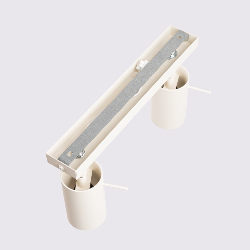 Faretto RING 2xGU10/10W/230V color crema