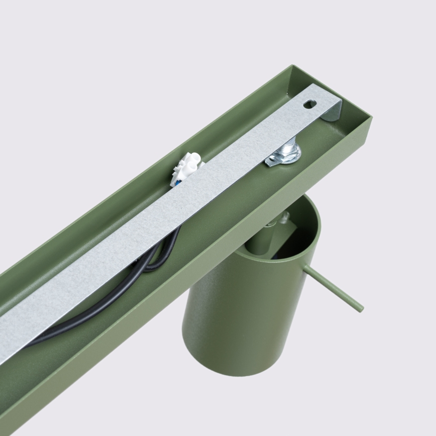 Faretto RING 6xGU10/10W/230V verde