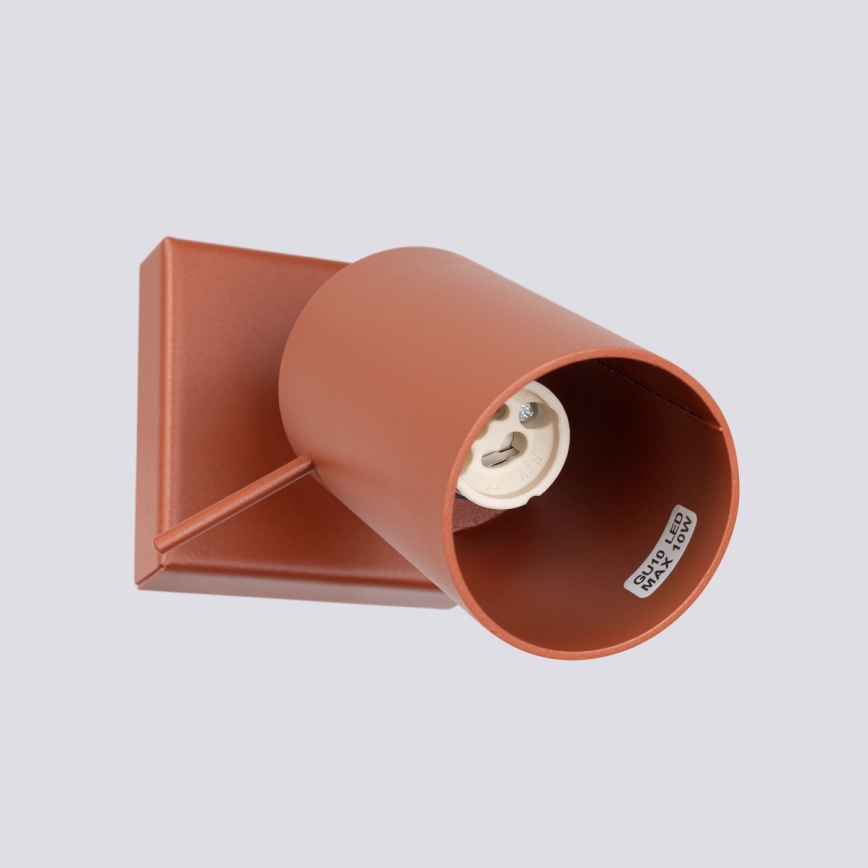 Faretto da parete RING 1xGU10/10W/230V rosso