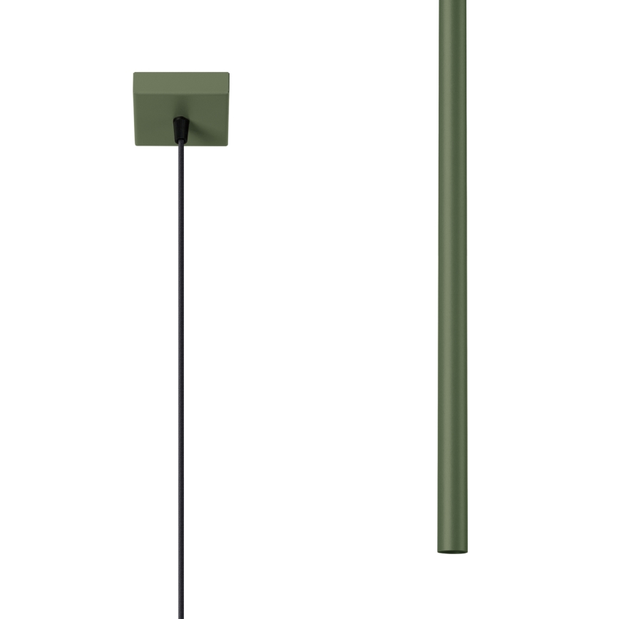 Lampadario a sospensione con filo PASTELO 1xG9/8W/230V verde