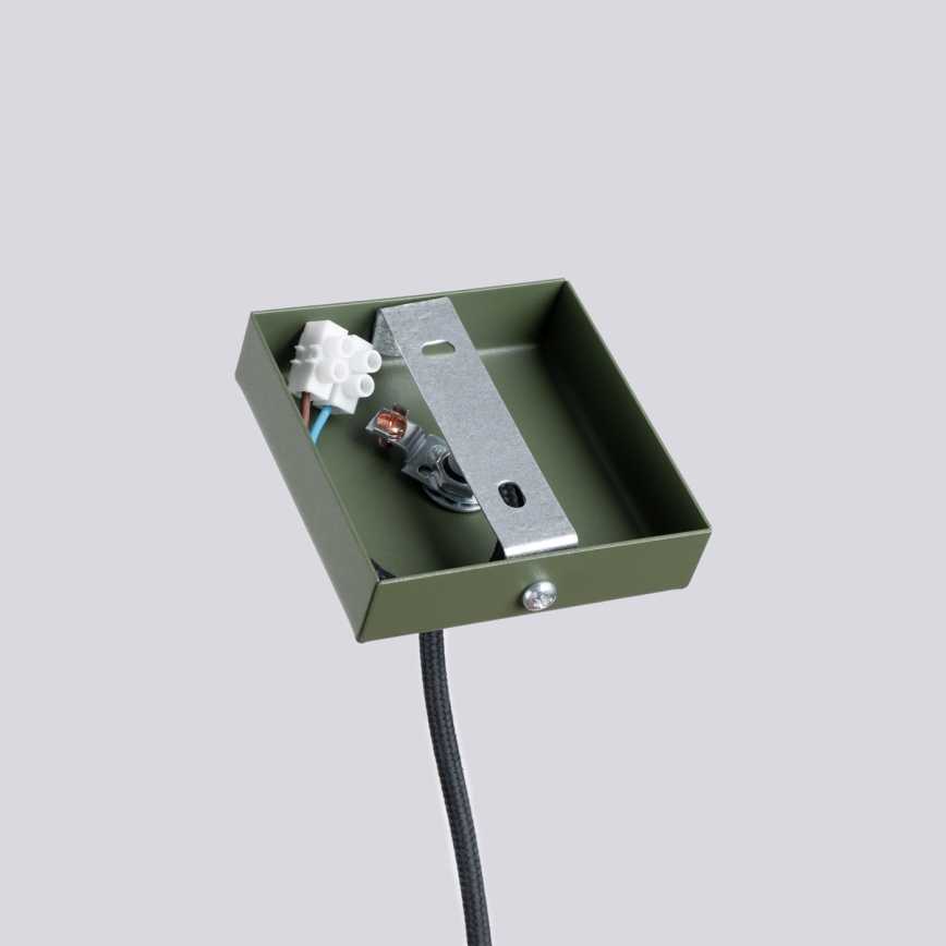 Lampadario a sospensione con filo PASTELO 1xG9/8W/230V verde