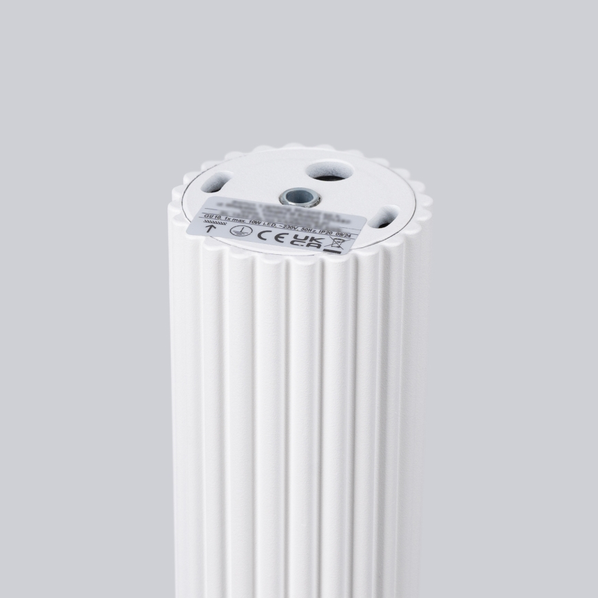 Faretto KARBON 1xGU10/10W/230V 30 cm bianco