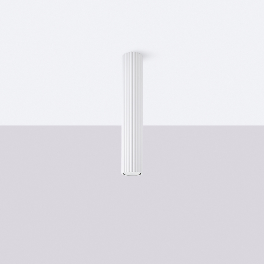 Faretto KARBON 1xGU10/10W/230V 40 cm bianco