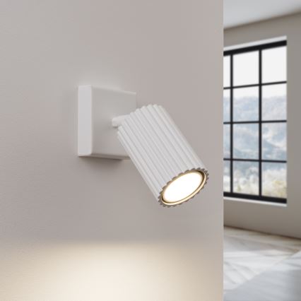 Faretto da parete KARBON 1xGU10/10W/230V bianco