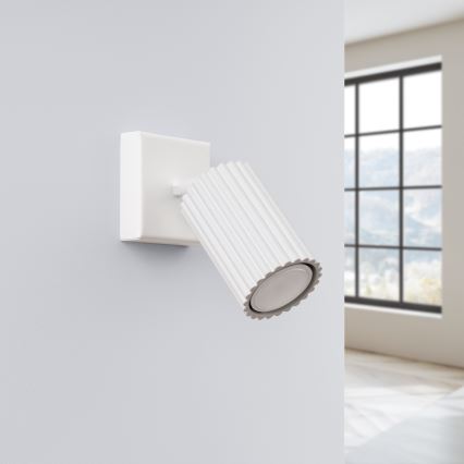 Faretto da parete KARBON 1xGU10/10W/230V bianco