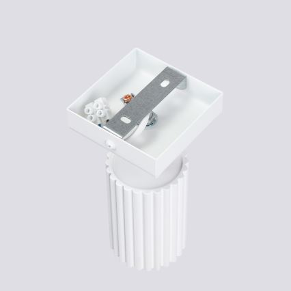 Faretto da parete KARBON 1xGU10/10W/230V bianco