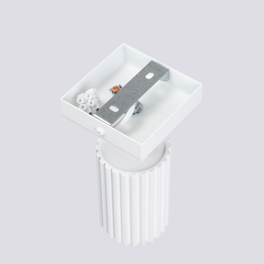 Faretto da parete KARBON 1xGU10/10W/230V bianco