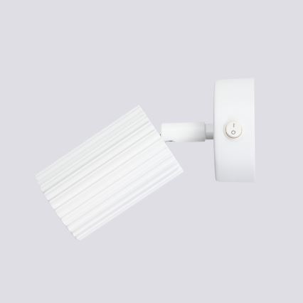 Faretto da parete KARBON 1xGU10/10W/230V bianco